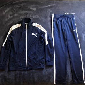 Navy Puma Tracksuit